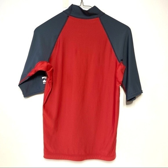 Billabong Team Wave Short Sleeve Rashguard S NWOT - Picture 5 of 9